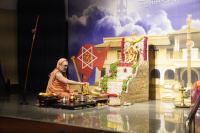 Shiva Pujana by HH Swamiji (Picture Courtesy: Sanjana Hervatte Bantwal)